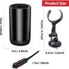 12V Portable Car Heater & Cooling Plugs Into Cigarette Lighter, Defroster for Car Windshield Heating Fast Heating Defrost Defogger with Suction