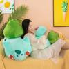 New frog plush toy wonderful frog seed doll throw pillow birthday gift scissor machine doll doll