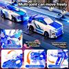 1pcs New 2-in-1 Magnetic Collision Deformation Car Unicorn Model Cartoon Animal Movable Joint Toy Children's Gift