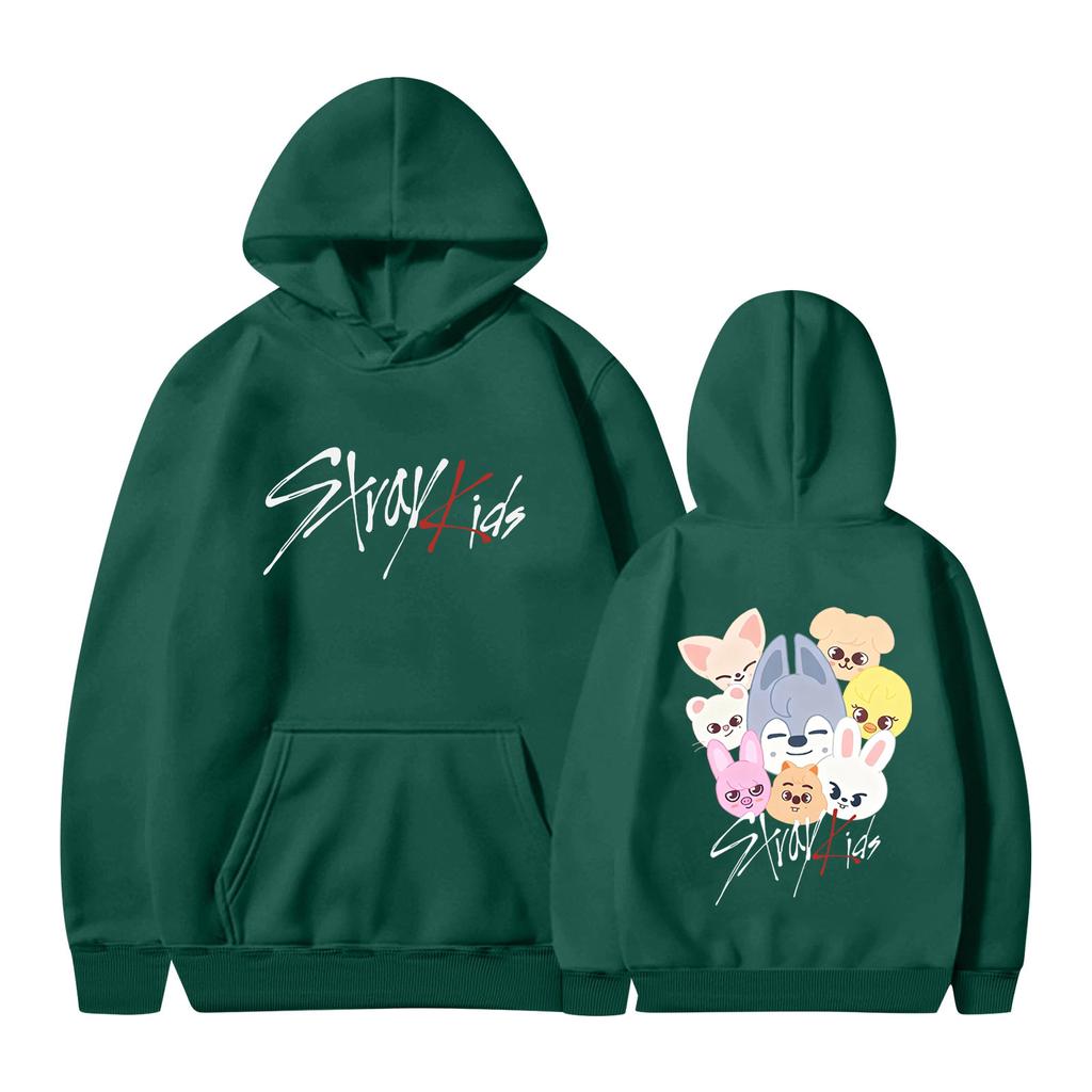 Sudadera con capucha informal, versátil y de moda para mujer, con parche de manga larga para uso diario.