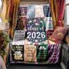 2026 Future Belongs You Graduation Celebration Blanket Personalized Name Soft Comfortable Stylish Blanket Car Blanket Perfect For Travel Camping