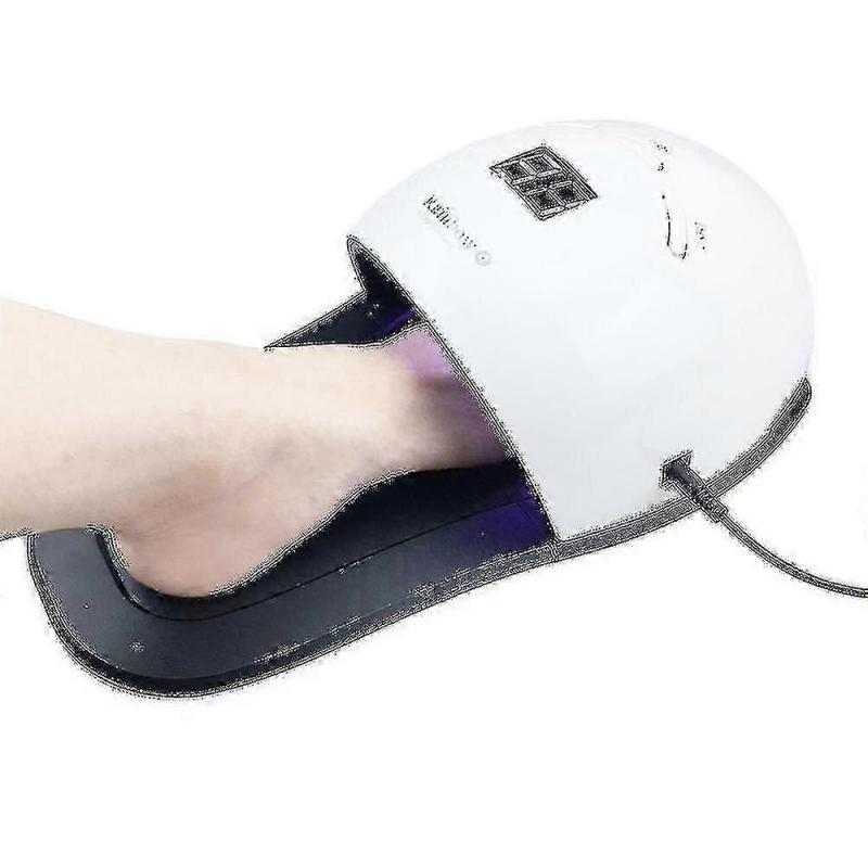 UV-Lampe Nagel Lampe 48w Nagel Trockner Licht Für Gel Nagellack Trocknen Mit 30 Stück LEDs Schnell Trocknende Nagelmaschine Mit Füßen Boden-cl. []