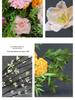 Dopamine Wedding Aisle Flowers: Monet Garden Style, Soft Decorative Flower Strip, Colorful Display.
