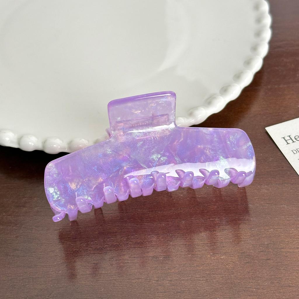 Gorgeous Acetate Floral Hair Claw Clip For Trendy Hairstyles And Statements Fashion