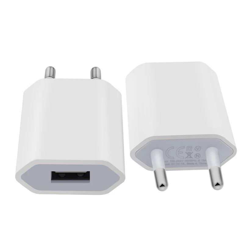 4th Gen 5V1A EU Standard USB Mobile Charger