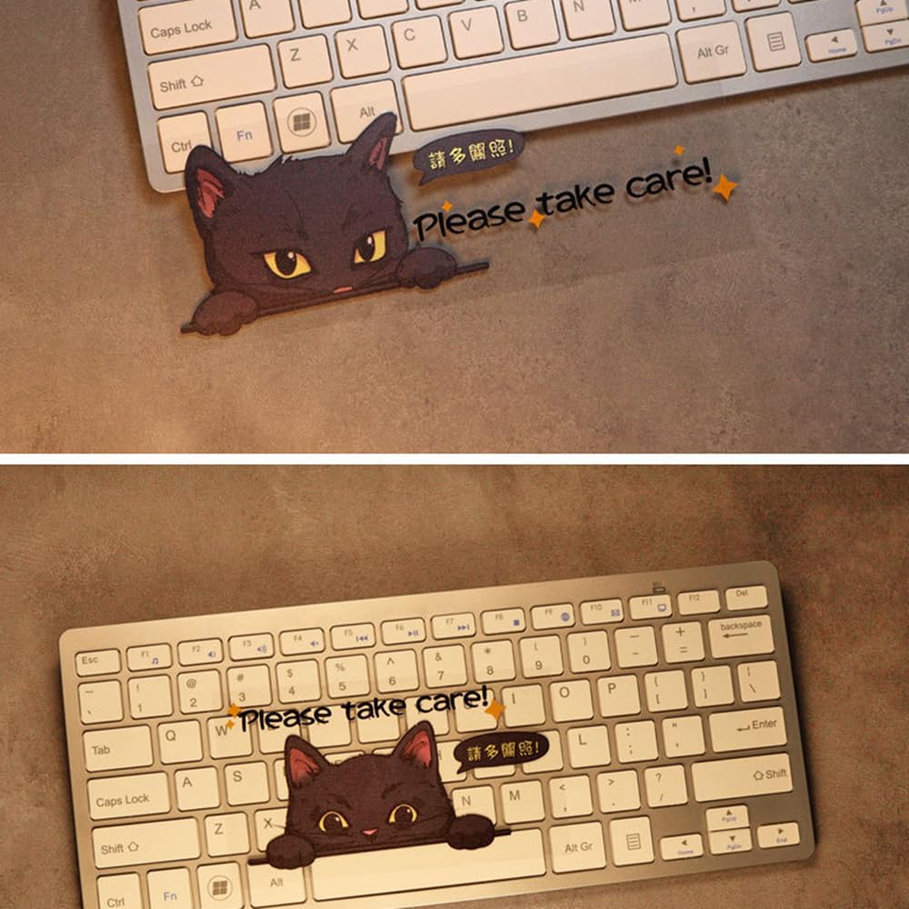 TATACLEA Car Stickers, Cute Cat Car Stickers, Cartoon Car Stickers, Scratch Stickers Two Kittens