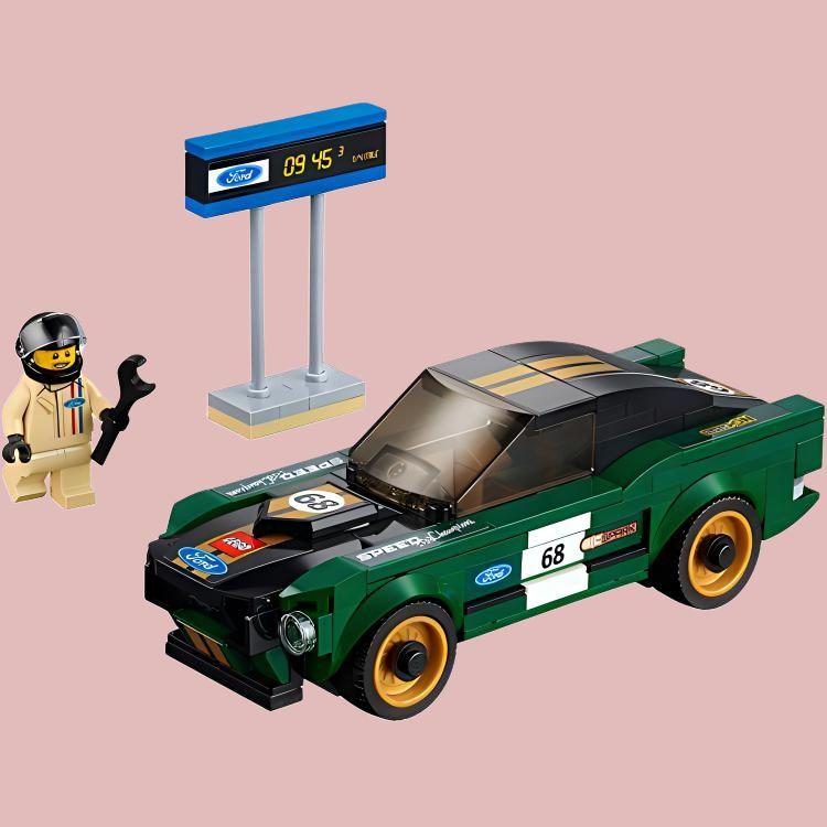 LEGO SpeedSuper Racing Collection Ford 1968 Ford Mustang Building Blocks 183pcs 75884