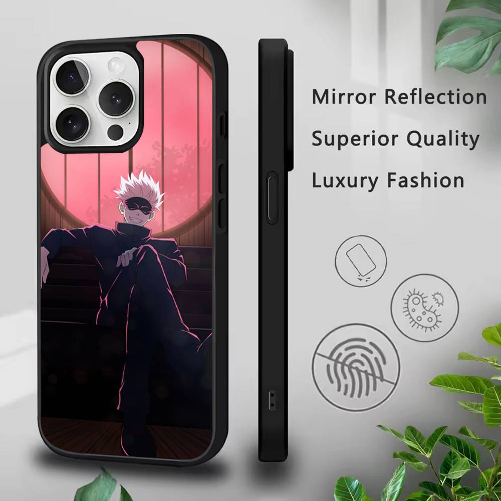 J-Jujutsu K-Kaisen G-Gojo Anime Phone Case For IPhone 17,16,15,Pro,Max,Air,14,Plus,13,12,11 Magesafe Wireless Charge Cover