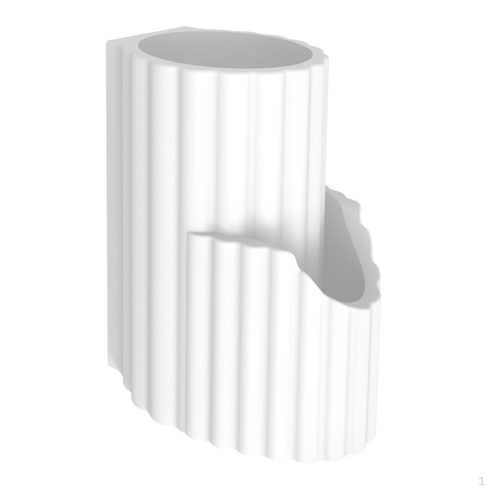 Car Chapstick Holder with Sunglasses Multipurpose Vehicle Rack Mount Lightweight Sleek белый