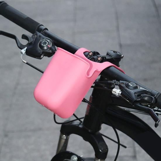 Silicone Cup Holder Bag Foldable Universal Bottle Holder Drink Holder Fits Most Bottles And Cups for Bikes Strollers Lawn Chairs Hands-Free