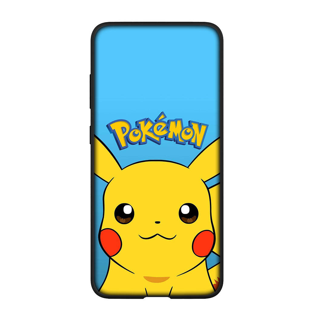 Phone Case for Samsung Galaxy S25 S23 S22 S24 Ultra FE Plus S9 A05 A06 A15 A16 A36 A37 A35 A54 A55 A56 A57 A25 A53 Anime Pikachu Pokemon GO Charmander