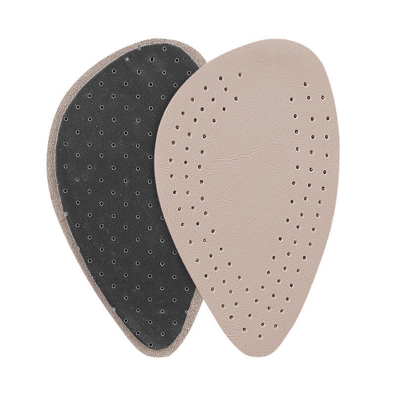 Pointed Leather Forefoot Pad, High Heels, Soft Shock-absorbing Half-size Pad, Soft Anti-wear Invisible Anti-slip Forefoot Pad for Men and Women
