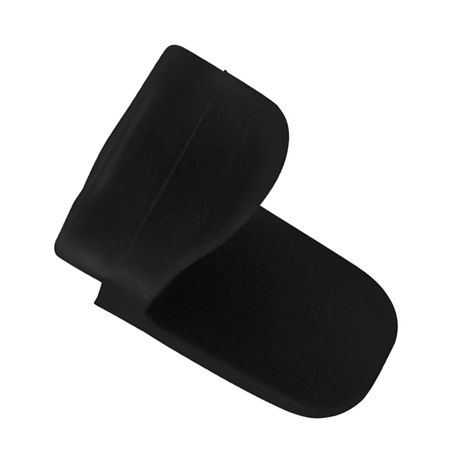 

Мягкие цветные силиконовые протекторы для большого пальца кларнета, подставка для пальца, держатель для пальца кларнета, защитная накладка для большого пальца чёрный