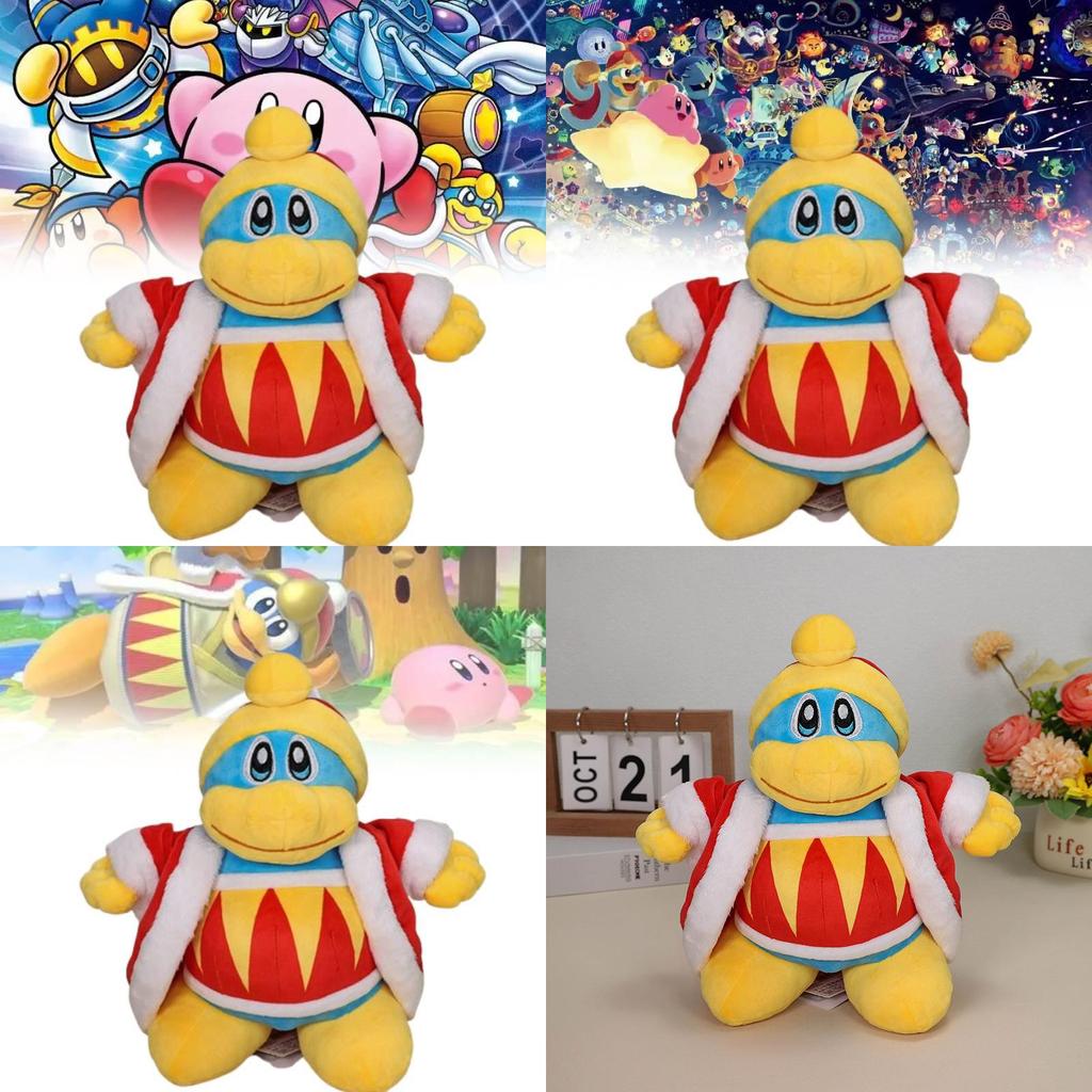 Adorable 10 Inch Super Soft Plush Toy Featuring King Dedede From Kirby Series