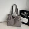 Water-Resistant Nylon Tote Bag for Women – Lightweight and Durable Everyday Shoulder Bag with Multiple Pockets
