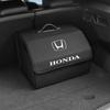Honda Dedicated Trunk Leather Storage Box Large Capacity Box For Honda Civic Fit Accord City Vezel CR-V S660 Odyssey HR-V Pilot