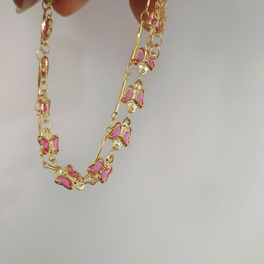 Summer-Ready: Chinese Ethnic Style Light Luxury Bracelet - Trendy and Versatile for Women