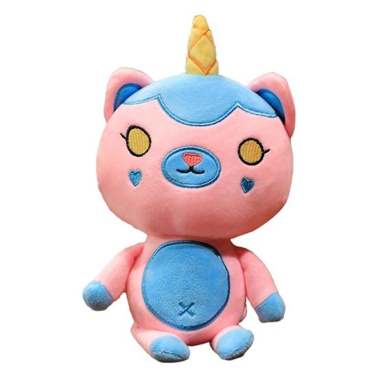 Funneh Plüschpuppe Hohe Simulation Atmungsaktiv Dekoratives Spielzeug Cartoon Funneh Stoffpuppe Kissen Teddybär für Kinder