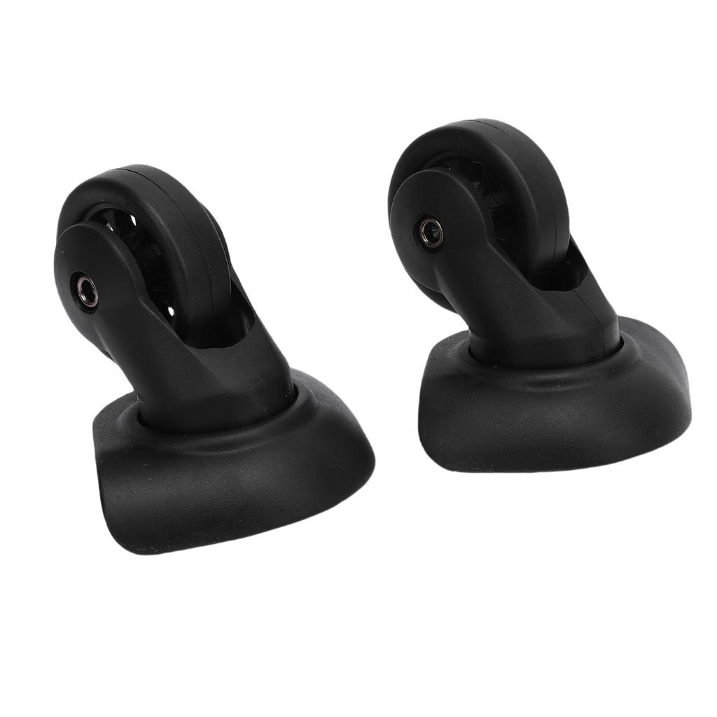 1 Pair Luggage Suitcase Wheels Universal Silent Wearproof Trunk Luggage Casters Spare Part Replacement