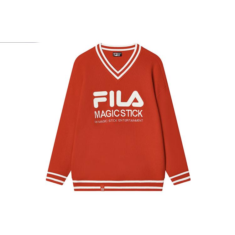 

New FILA Sweaters Women s Red F11W319401F-OR S
