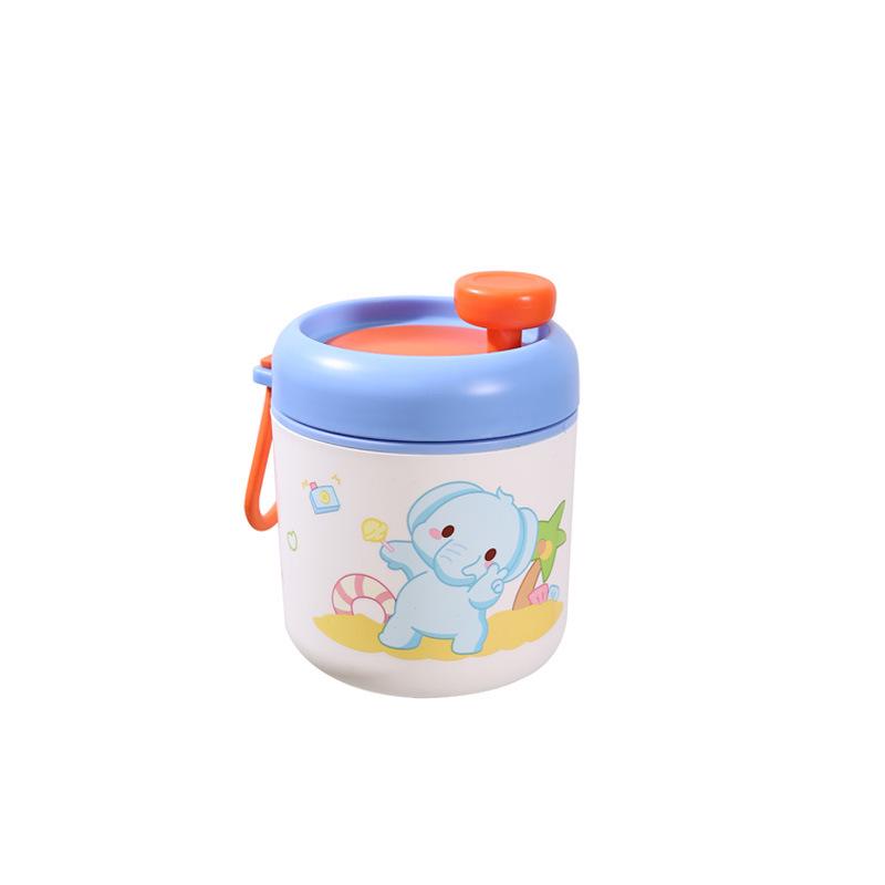 Stainless Steel Insulated Soup and Cereal Cup - Portable Meal Replacement Pot