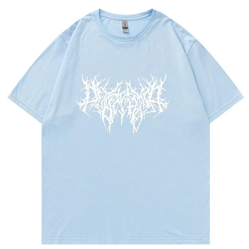 Готическая темная футболка унисекс WoUnisex Футболка большого размера Панк черная одежда — фото 11