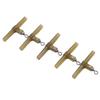 15PCS Inner 1.5mm Anti Twist Sleeves Plasstic Carp Hook Link  Carp Fishing