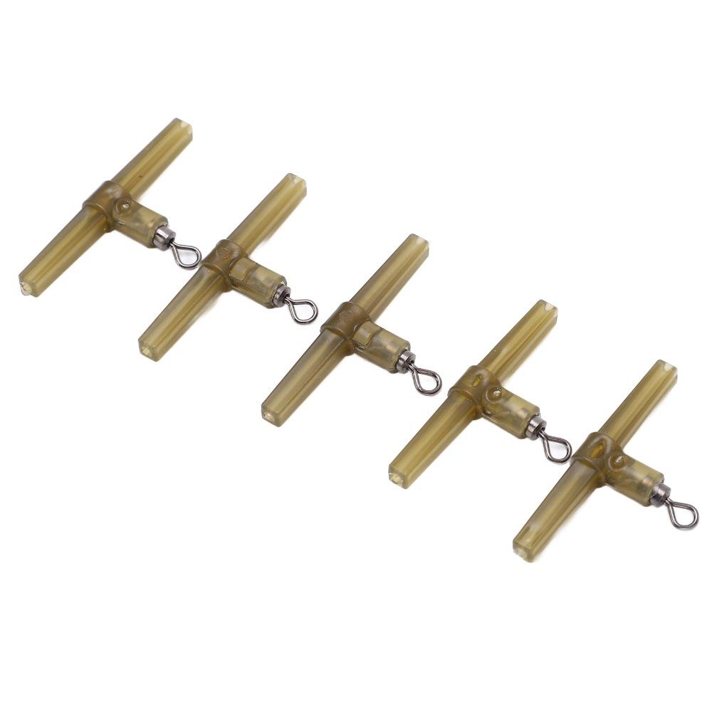 15PCS Inner 1.5mm Anti Twist Sleeves Plasstic Carp Hook Link  Carp Fishing