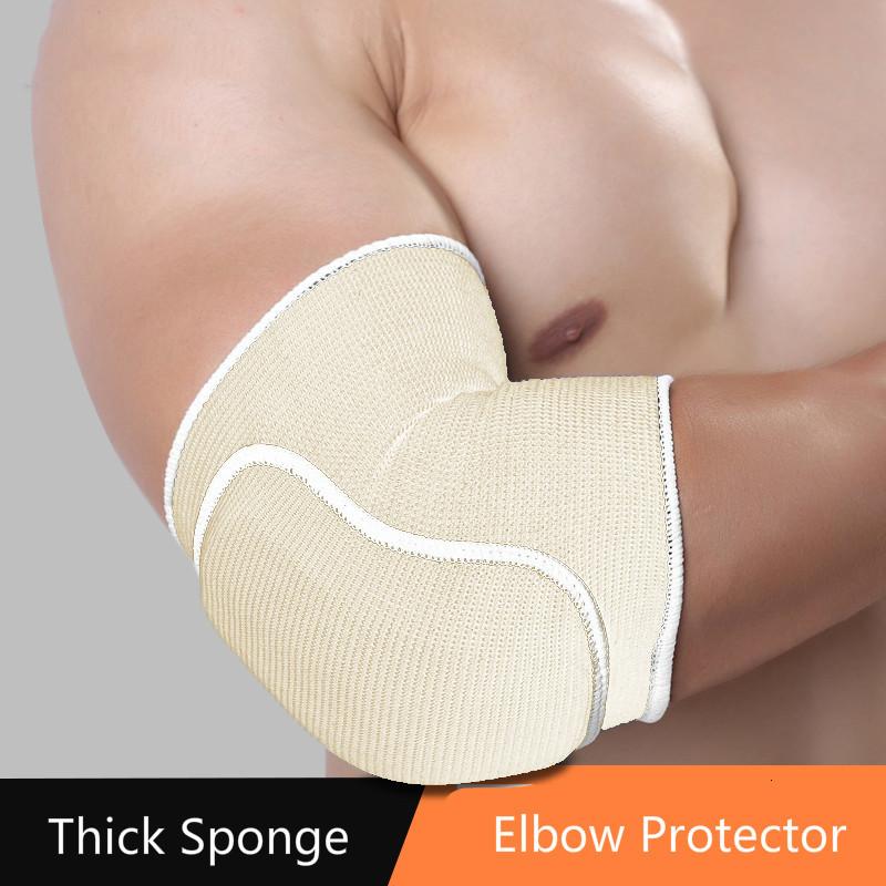 

1 Pair Volleyball Elbow Support Pads Sports Fitness Basketball Elbow Brace Guard Men Women Breathable Arm Protector Wrap