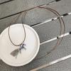 Retro Tassel Pendant Necklace - Trendy Cool Style for Unique Sweater Chain Look