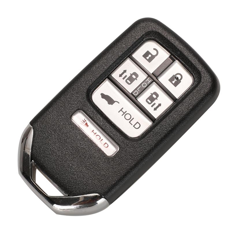 Jingyuqin Akıllı Uzaktan Kumanda Anahtar Kılıfı Fob Kabuk Honda City Jazz XRV Venzel HRV İçin 2/3/4/6 Düğme