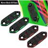 Motorcycle Rear View Mirror Hole Cap Block Off Base Plates Cover Decorative Compatible with Ninja 650 300 400 500 ZX-6R ZX-4RR ZX4R(Red)