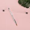 Nail Art Brush Nail Brush for Nail Art for Home Use and Professional Nail Salon Gel Nail Art Brush Clear Acrylic Handle