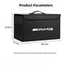 AMGHigh-Capacity Felt Cloth Car Trunk Storage Box Accessories Decal For Mercedes Benz AMG GLC W203 W206 W220 W205 W211 W212 W201 FF73