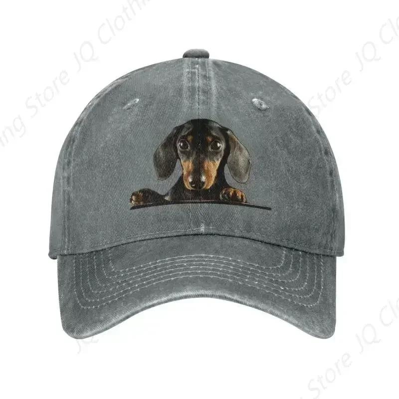 

Custom Classic Dachshund Dog Baseball Cap WoUnisex Unisex Adjustable Unisex Cotton Pets Animal Dad Hat Adjustable