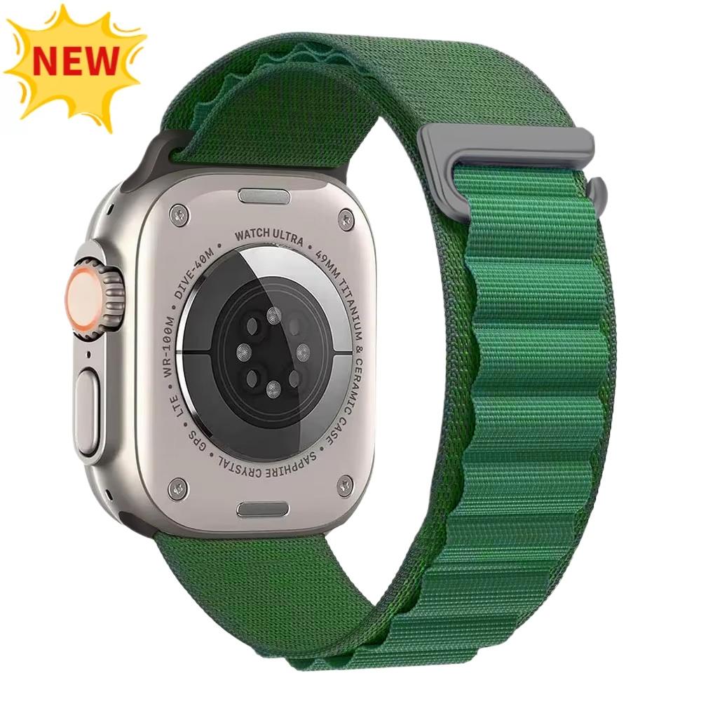 Upgrade Alpine Nylon Strap For Apple Watch Band 11 10 9 8 7 45mm 41mm 42mm 46mm Ultra 3/2 49mm Bracelet Watchband iWatch 6 5 SE