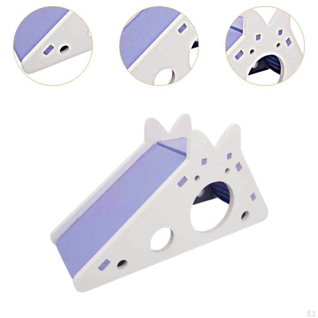 Hamster Hideout House Cage Accessories Breathable Rat Playground Funny Habitat Decor Hut for Mice