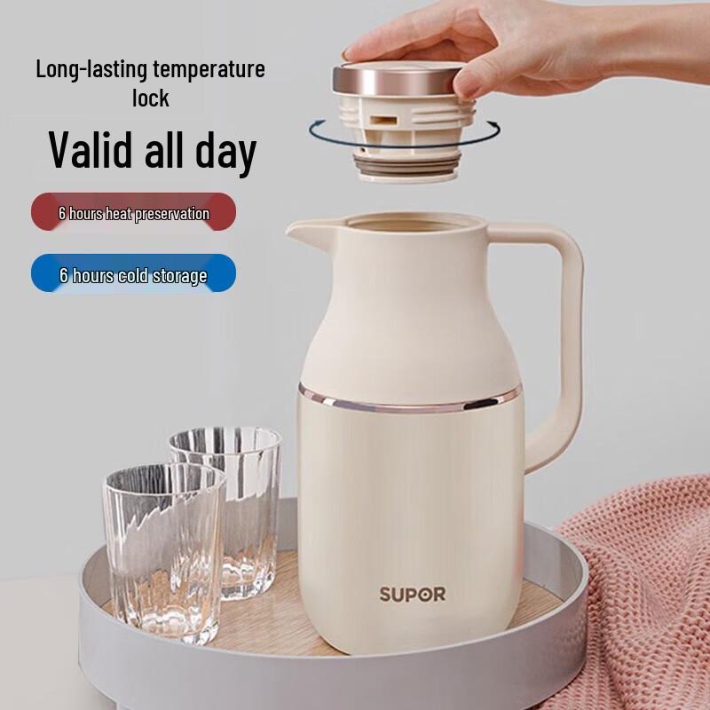 SUPOR Insulated Stainless Steel Flasks & Tea Pots