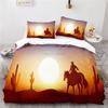 Desert Cactus Landscape Printed Bedding Set 3d Duvet Cover Sets Pillowcases Adult Children Twin Full Queen King Size Bedclothes
