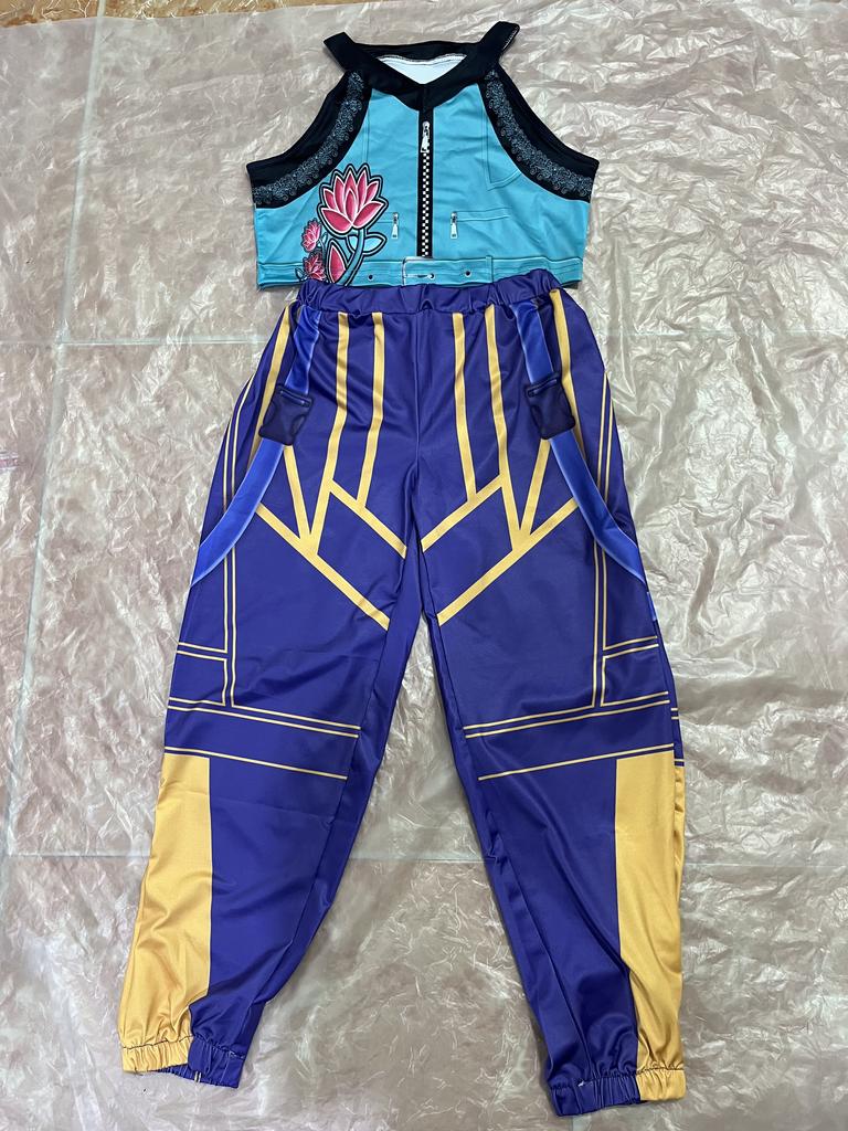 Kids Rumi Mira Zoey Cosplay KPop Demon Hunters Girl Costume K Pop Huntrix Golden Costume Child Halloween Party Clolthes Outfit