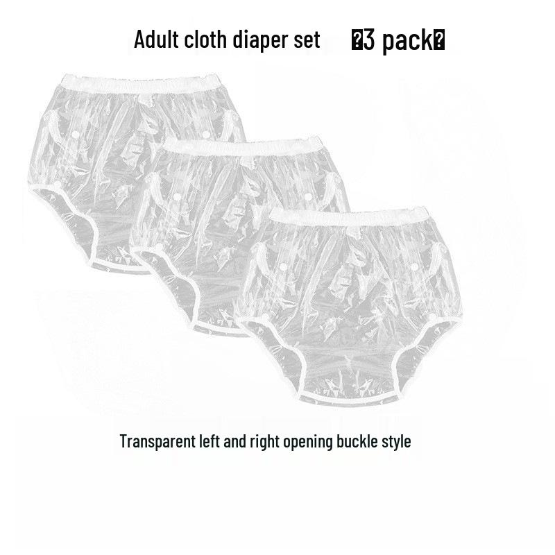 Wiederverwendbare wasserdichte Hosen für Senioren - Waschbare Stoffwindelbezüge