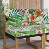 Outdoor Sofa Cushions 2 Pcs Multicolored Polyester