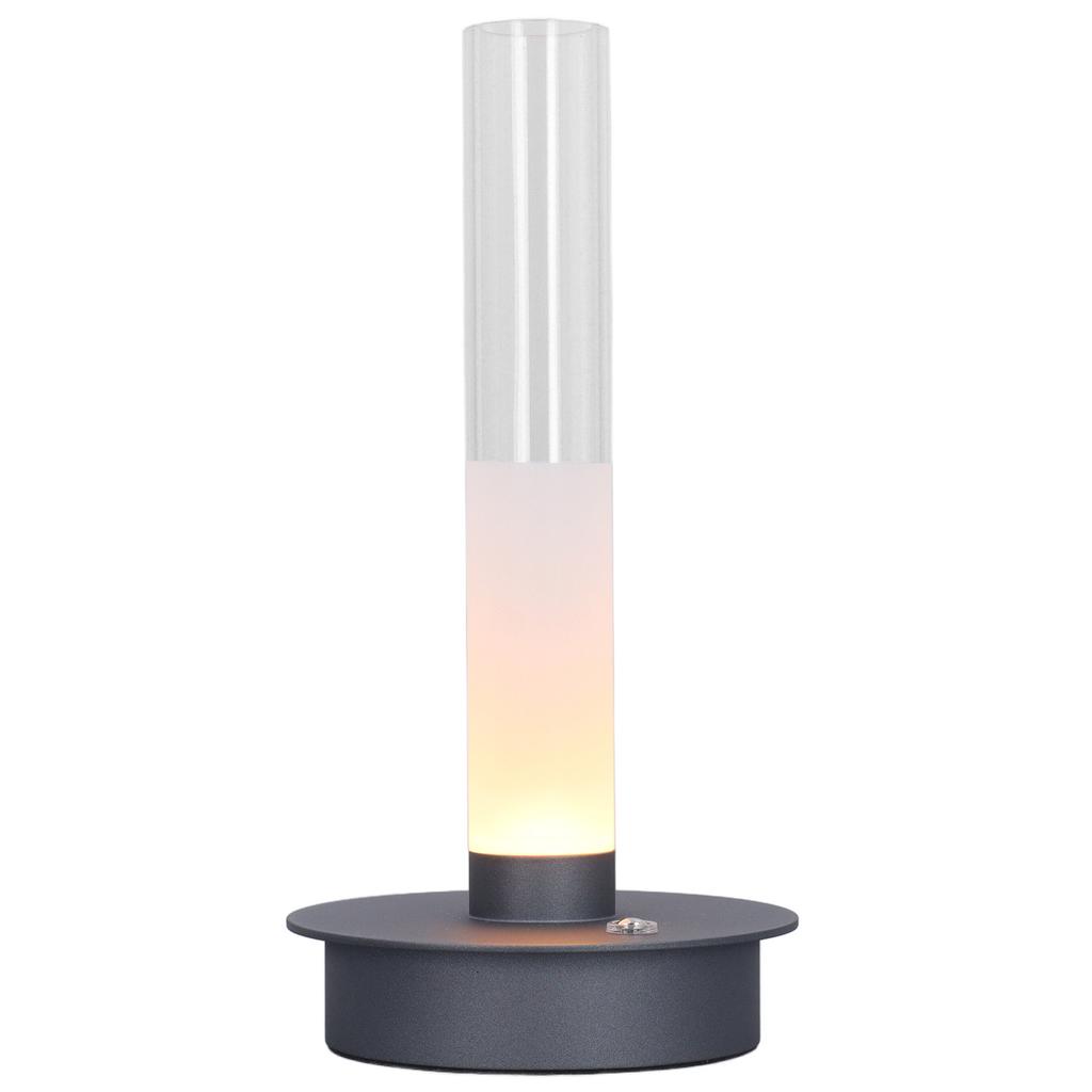 Tischleuchte Kabellos Wiederaufladbar LED IP54 Wasserdicht 2000mAh Stufenlos Dimmbar Touch 3 Farbe