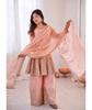 Ensemble Salwar Suit Sharara Gown Dupatta Bollywood pour Femme Designer Indien Tenue de Soirée Costume Fantaisie Lourd