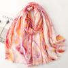 Winter Geometric Paisley Fringe Viscose Shawls Scarf Lady High Quality Thin Wrap Beach Stole Bufandas Muslim Hijab 180*90Cm