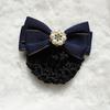 Womens Satin Neck Flower With Bow Tie For Wedding And Gift Giving