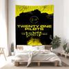 TTwenty One PPilots Band Hanging Bohemian Tapestry Hanging Tarot Hippie Wall Rugs Dorm Japanese Tapestry
