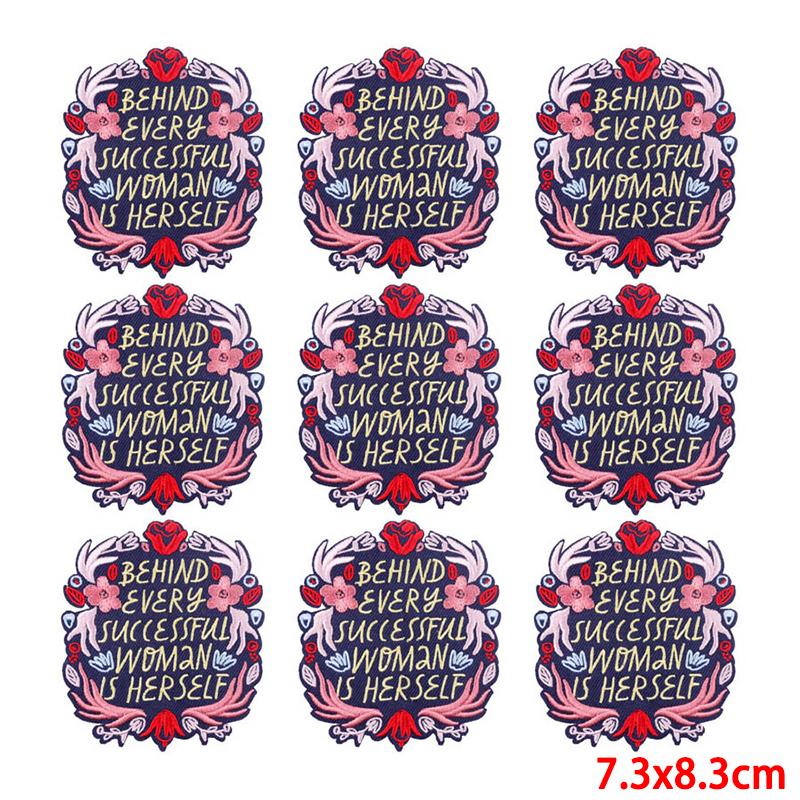 10 teile/los Großhandel Stickerei Patch Eisen Auf Patches Für Kleidung Patches Auf Kleidung Jacken Dekor Applikation Nähen Liefert