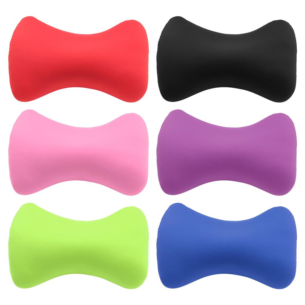 Solid Color Soft Mini Bone Type Headrest Roll Pillow Backrest Pillow Suitable For Travel Beach Car Plane Car Sofa Bed 38×20cm