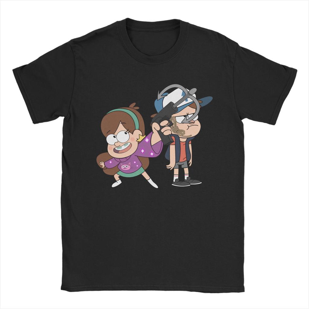 Mens TShirts Gravity Falls Always Watching Novelty 100 Cotton Tees Short Sleeve T Shirt Crew Neck Clothing Birthday Gift
